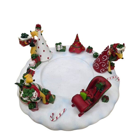 yankee candle Holder 4in Candle Christmas Holiday Reindeer - Picture 1 of 9